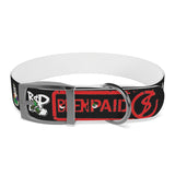 Been Paid Multiple Logo Dog Collar