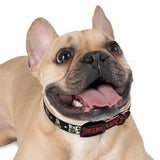 Been Paid Multiple Logo Dog Collar