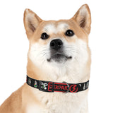 Been Paid Multiple Logo Dog Collar