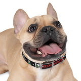 Been Paid Multiple Logo Dog Collar
