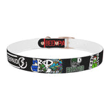 Been Paid Multiple Logo Dog Collar