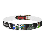 Been Paid Multiple Logo Dog Collar