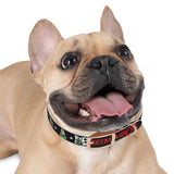 Been Paid Multiple Logo Dog Collar
