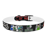 Been Paid Multiple Logo Dog Collar