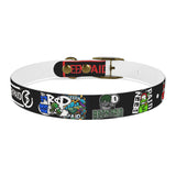 Been Paid Multiple Logo Dog Collar