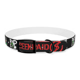Been Paid Multiple Logo Dog Collar