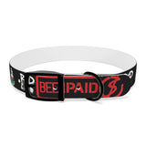 Been Paid Multiple Logo Dog Collar