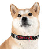Been Paid Multiple Logo Dog Collar