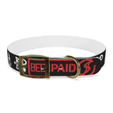 Been Paid Multiple Logo Dog Collar