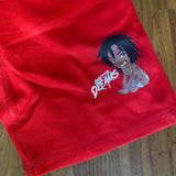Red Ghetto Dreams Baby Outfit